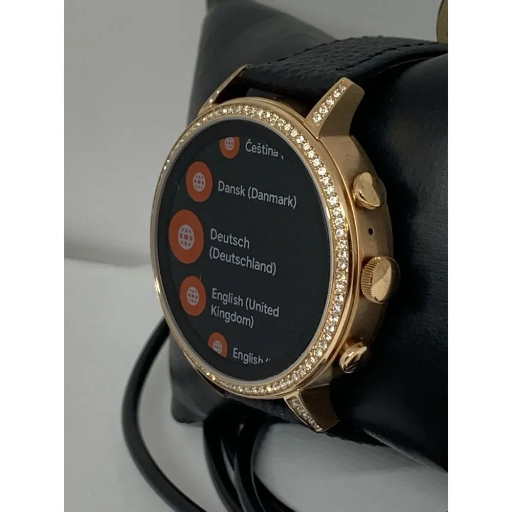 Fossil Gen 4 Authentic Digital Dial Smart Watch Custom Band FTW6030 QT772